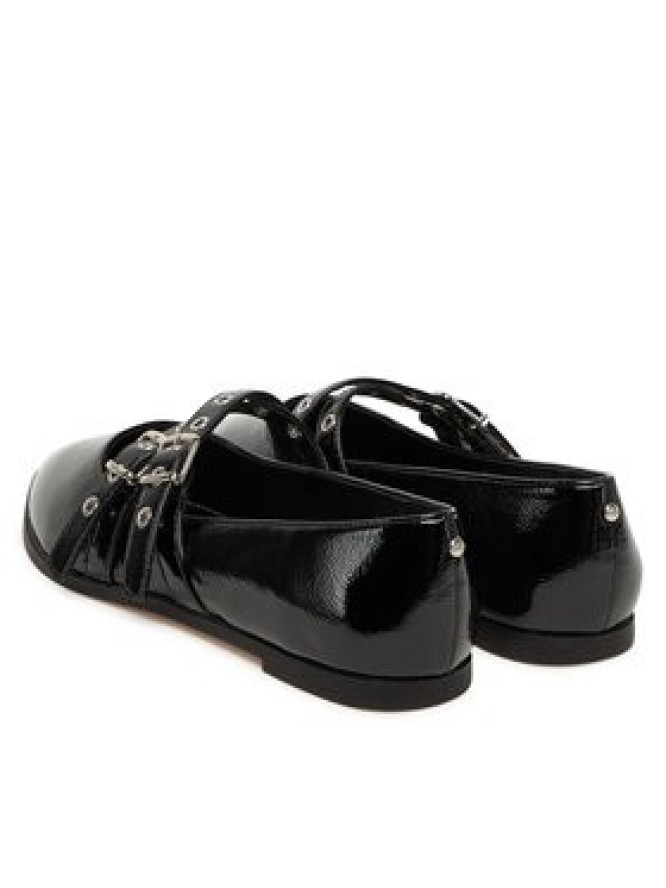 Buffalo Baleriny Marly Cross 1621026 Czarny