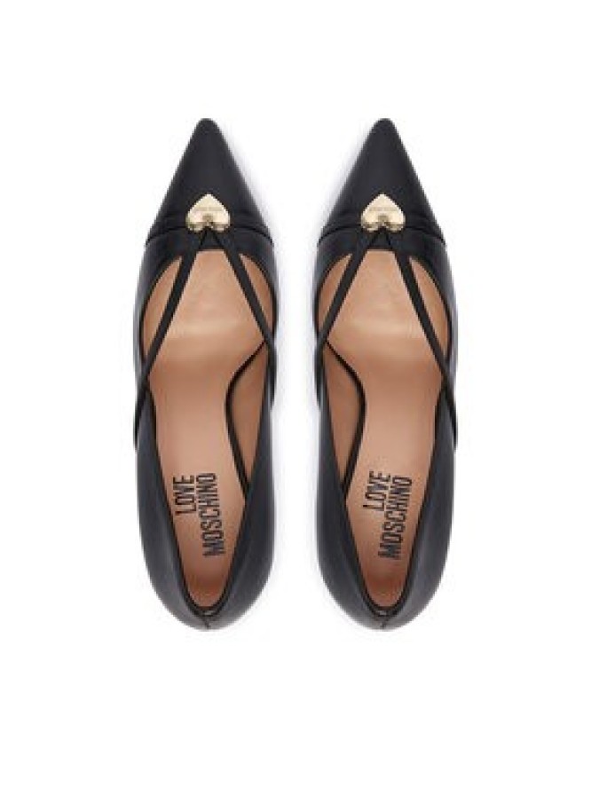 LOVE MOSCHINO Szpilki JA10119G1PIA0000 Czarny