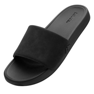 Damskie Klapki Kubota Premium Suede Essence Czarne 39