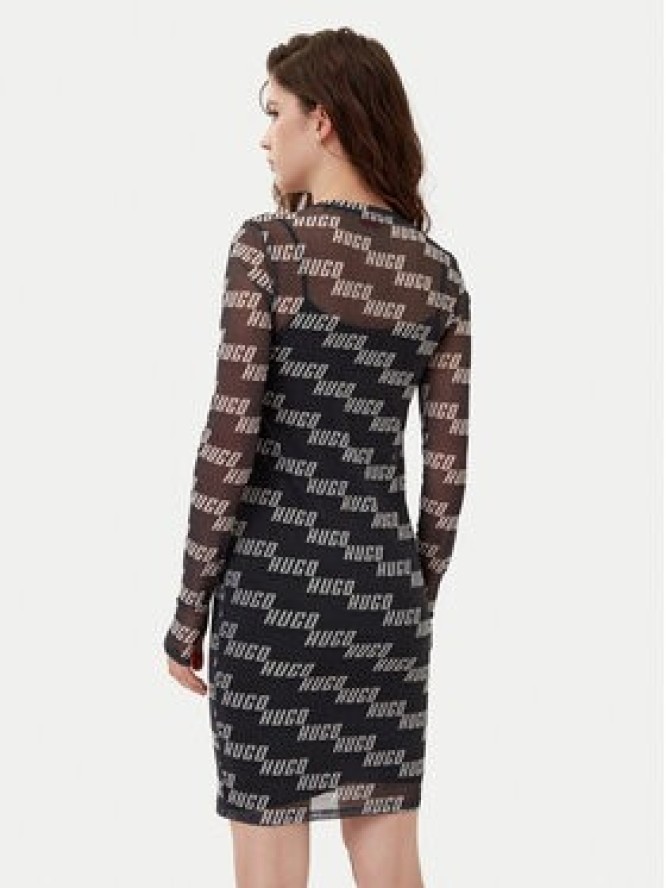 HUGO Sukienka codzienna HUGO-50534848 Szary Regular Fit