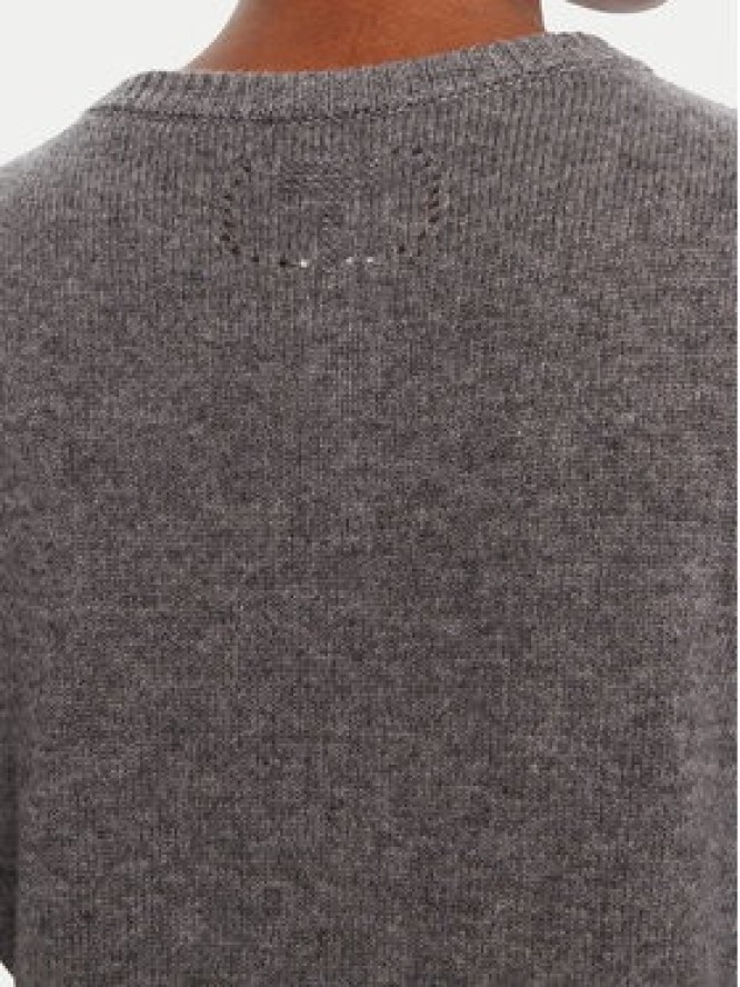 TWINSET Kardigan 252TP3583 Szary Regular Fit