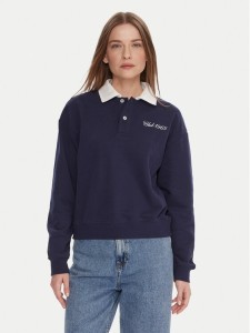 United Colors Of Benetton Bluza 3WNWD3011 Granatowy Regular Fit