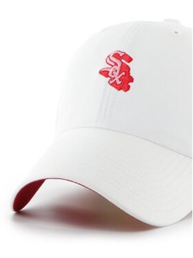 47 Brand Czapka z daszkiem MLB Chicago B-CHPCU06GWS Biały