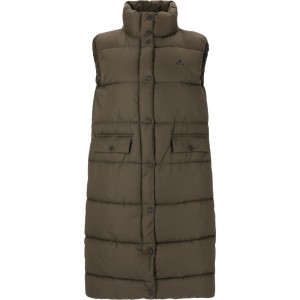 Długa kamizelka puchowa damska Whistler Amaretto