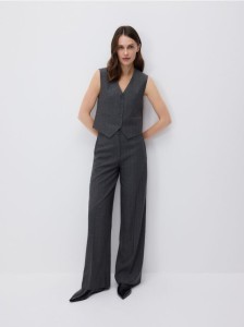 Spodnie z kantem - wielobarwny