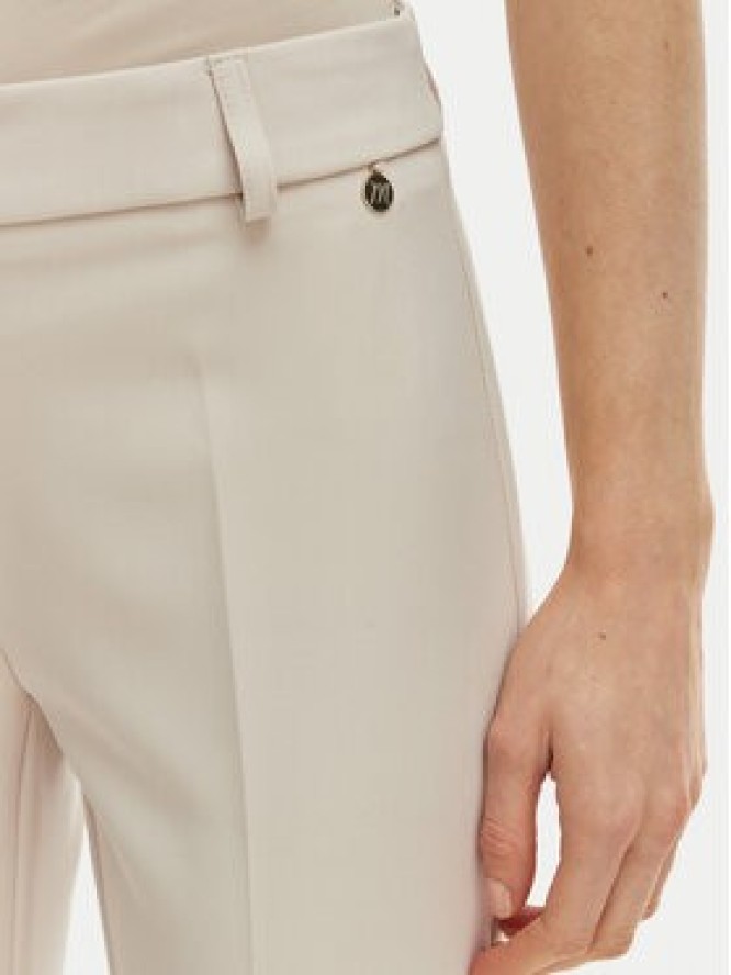 Maryley Spodnie materiałowe 26EB52Z/43LA Beżowy jasny Regular Fit