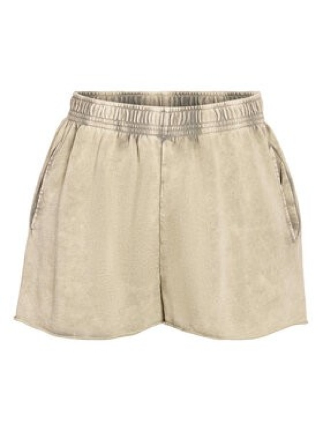 Noisy May Szorty materiałowe Ciara 27034217 Beżowy Loose Fit