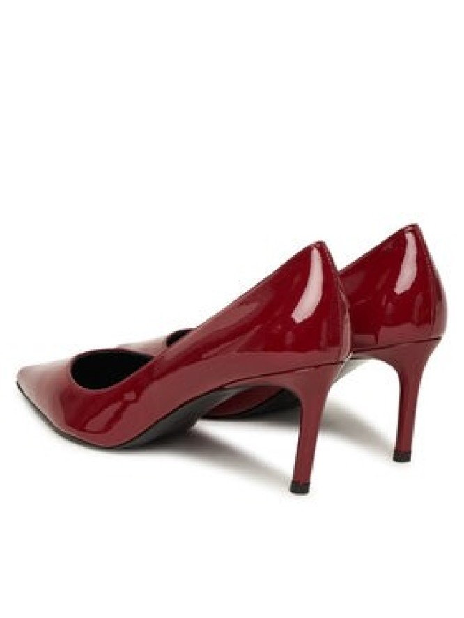 BOSS Szpilki Gracey 50552759 Bordowy