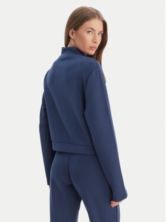 Guess Bluza V4YQ05 KCAY2 Granatowy Regular Fit