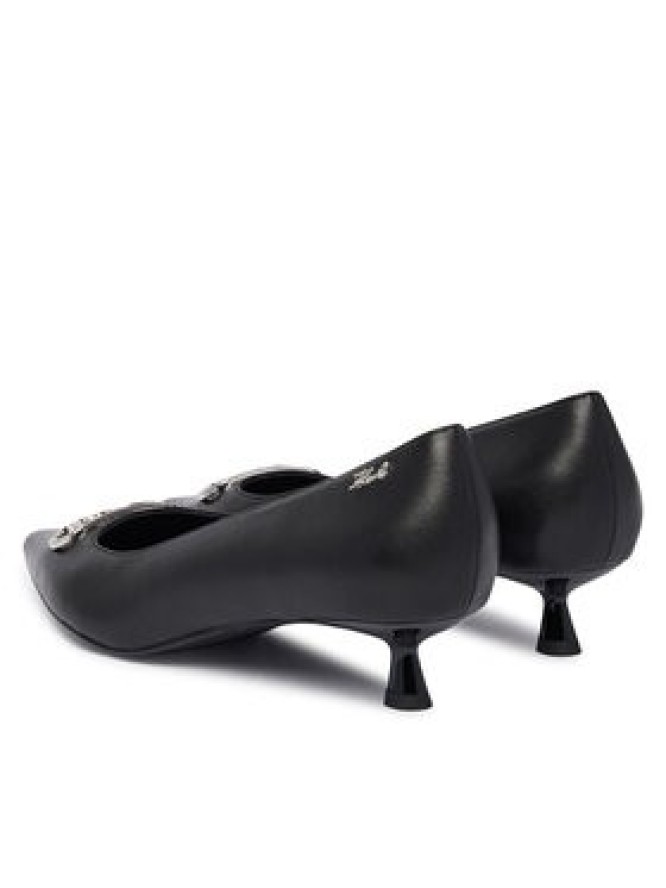 KARL LAGERFELD Czółenka Pasha Signia KL30121 Czarny