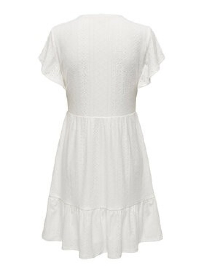 ONLY Sukienka codzienna 15289687 Biały Regular Fit