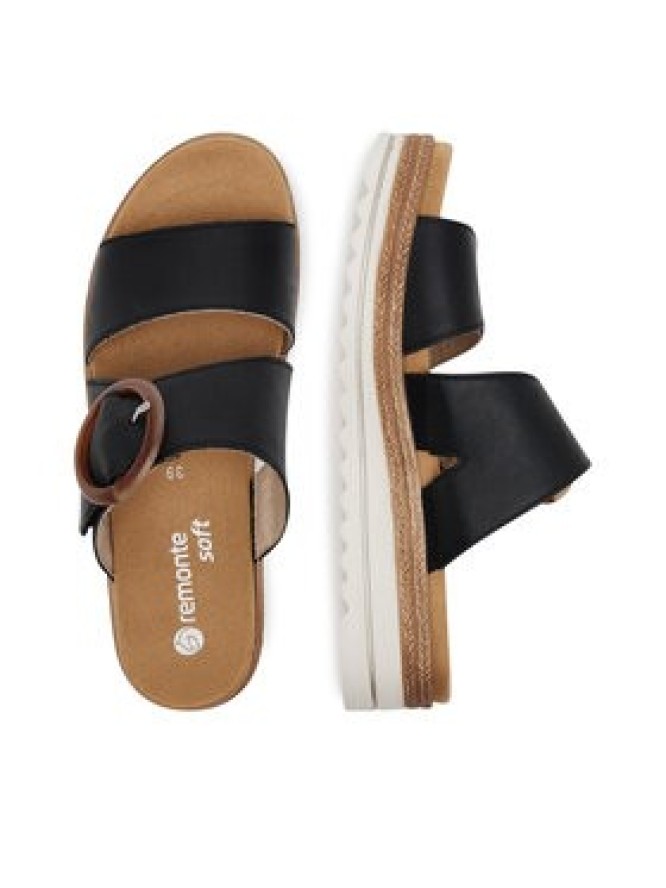 Remonte Klapki D0Q51-00 Czarny