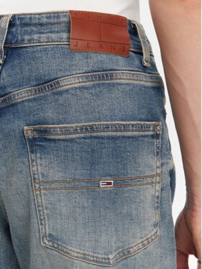 Tommy Jeans Jeansy Mia DW0DW21280 Granatowy Straight Fit