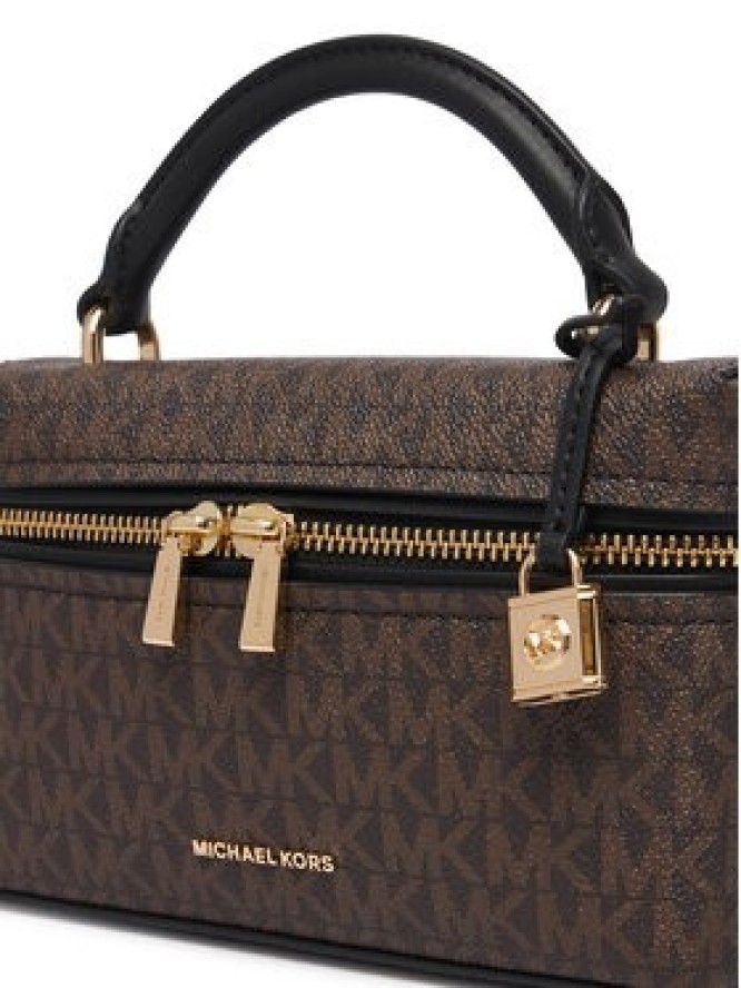 MICHAEL Michael Kors Torebka Jana 32F5GQ1C0B Brązowy ciemny