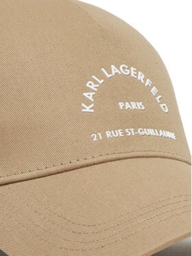 KARL LAGERFELD Czapka z daszkiem A1W33201 Beżowy