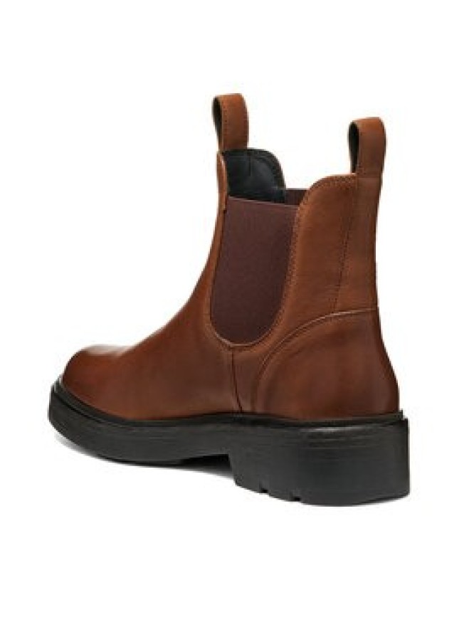 Geox Sztyblety D Swelen D665GI 81 C6R7J Brązowy ciemny