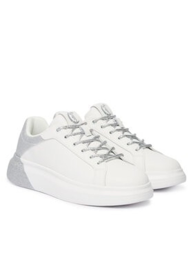 Just Cavalli Sneakersy 81RA3SB3 ZPC46 Biały