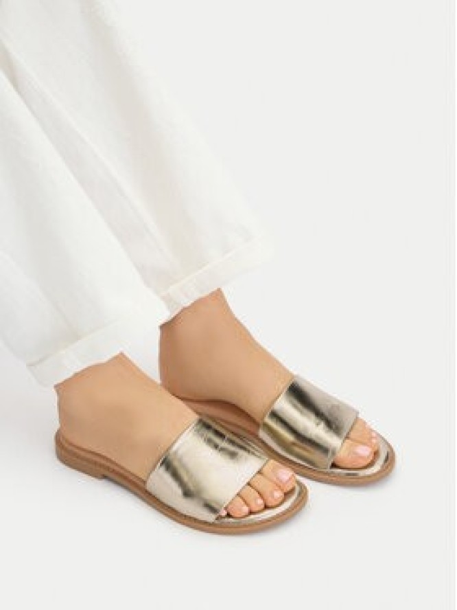 Lasocki Klapki EST-AFIONA-01 Złoty