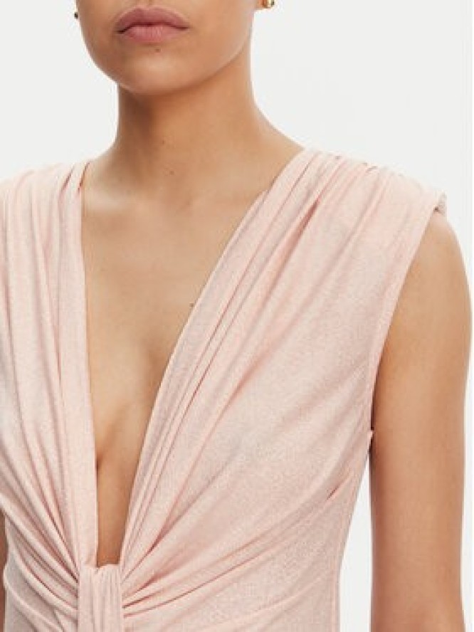 Rinascimento Sukienka wieczorowa CFC0122483003 Różowy Regular Fit