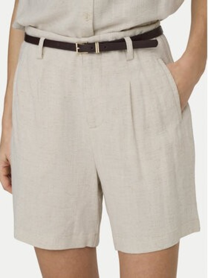 ONLY Szorty materiałowe Siesta 15367413 Beżowy Regular Fit