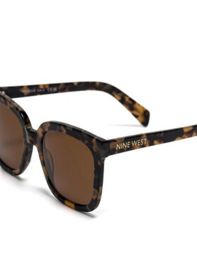 Nine West Okulary przeciwsłoneczne NW 6622S Brązowy