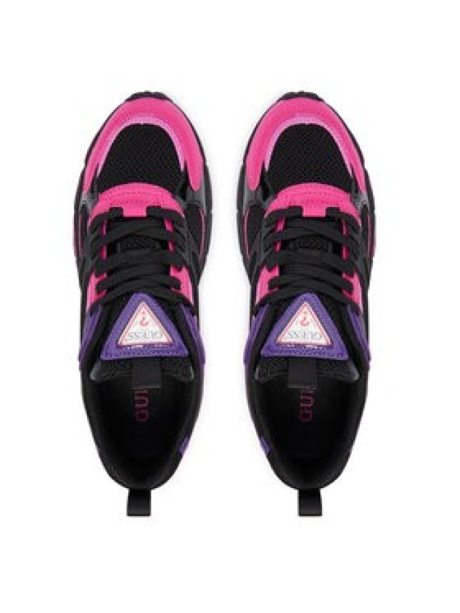 Guess Sneakersy FLFBVL ELE12 Czarny