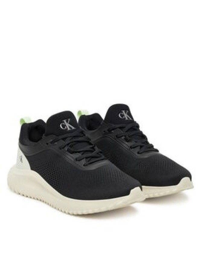 Calvin Klein Jeans Sneakersy Eva Runner Sock Mg Tech YW0YW01855 Czarny