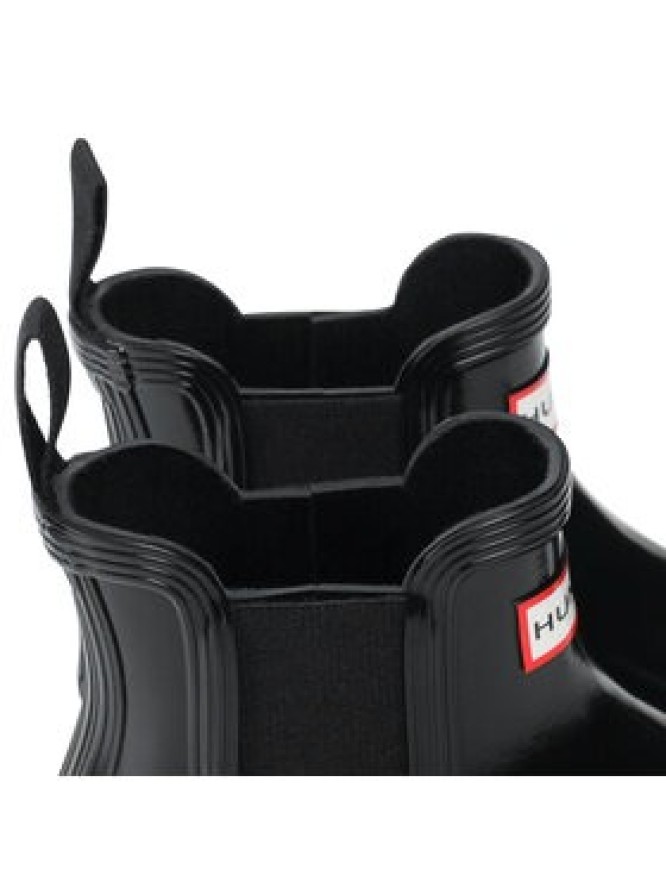 Hunter Kalosze Original Chelsea Gloss WFS2078RGL Czarny