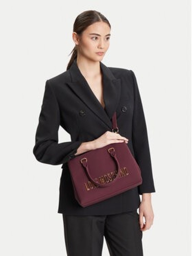 LOVE MOSCHINO Torebka JC4022PP1NKD0552 Bordowy