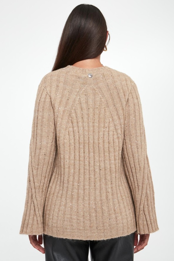 Sweter damski z cekinami TWINSET ACTITUDE