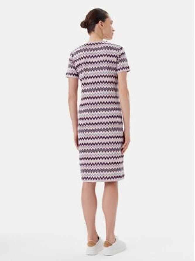 Olsen Sukienka dzianinowa 13002002 Kolorowy Regular Fit