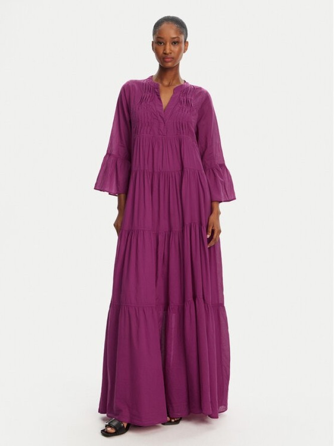 Devotion TWINS Sukienka letnia Ocean 025.329.2G Różowy Loose Fit