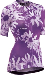 Koszulka rowerowa damska NORTHWAVE Blade Woman Jersey fioletowy