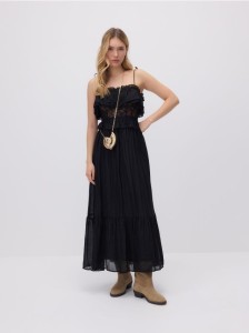 Sukienka maxi - czarny