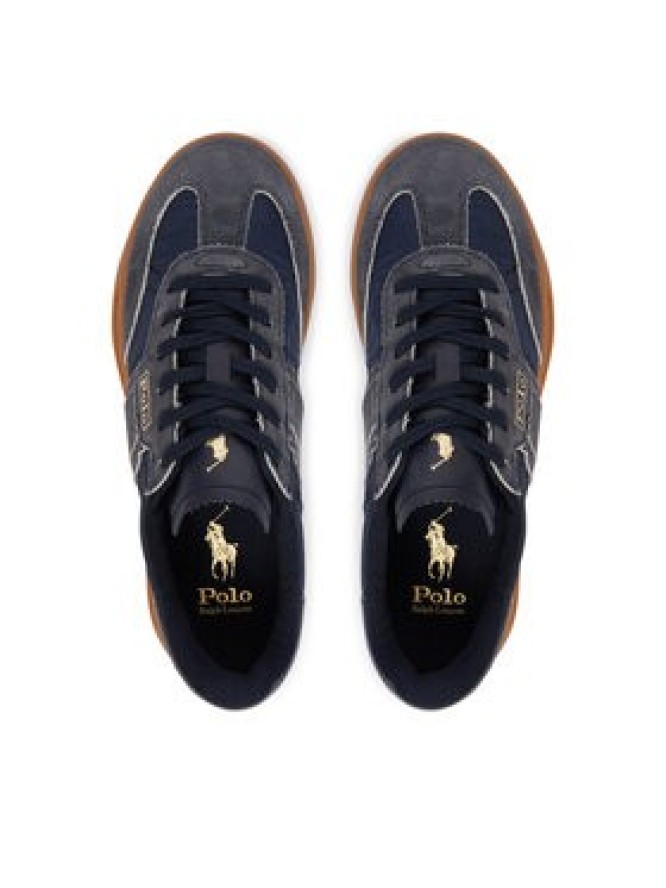 Polo Ralph Lauren Sneakersy 804P04919005 Granatowy