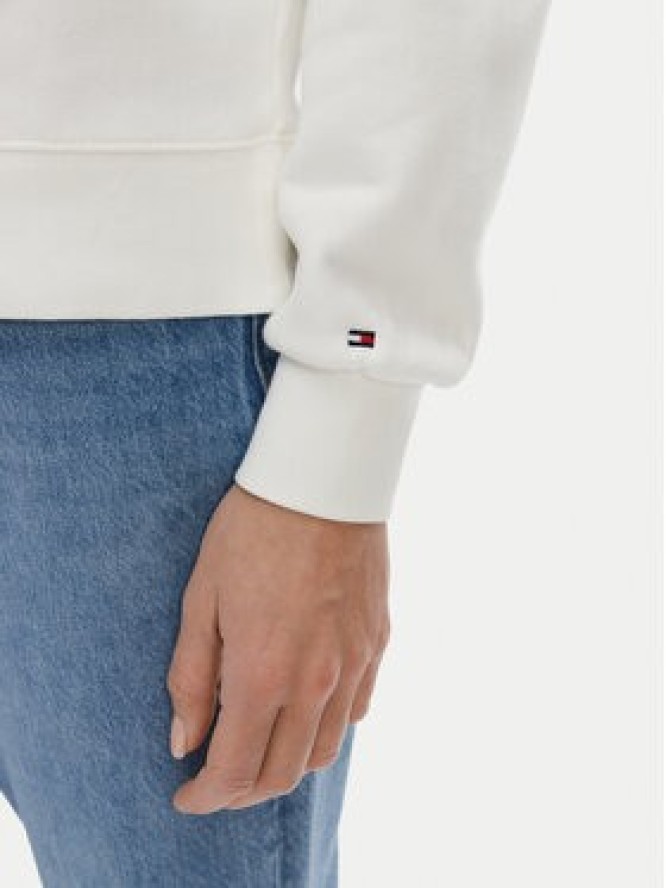 Tommy Hilfiger Bluza WW0WW45980 Écru Regular Fit