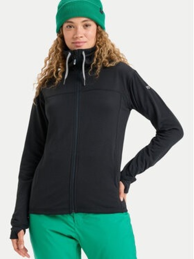 Roxy Bluza techniczna Vertere Full Zip ERJFT04974 Czarny Regular Fit