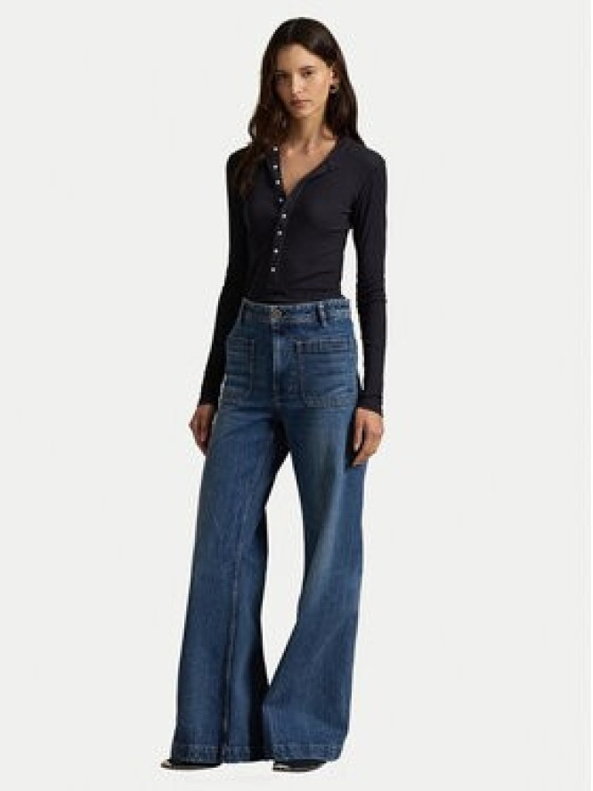 Polo Ralph Lauren Jeansy 211969382001 Niebieski Bootcut Fit