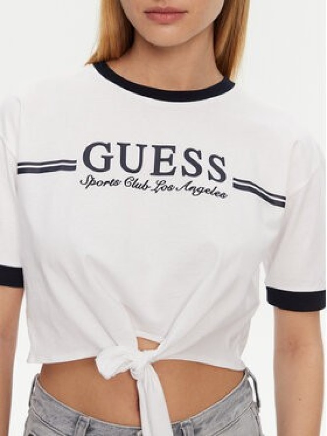 Guess T-Shirt V5GI05 I3Z14 Biały Regular Fit
