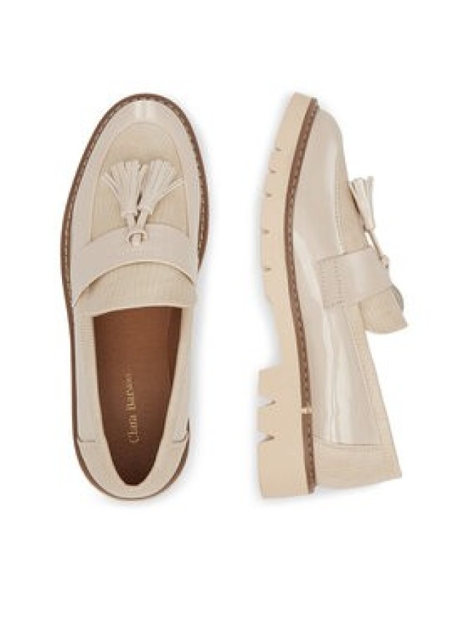 Clara Barson Loafersy WS6387-01 Beżowy