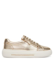 Clarks Sneakersy Hollyrose Zip 26185916 Złoty