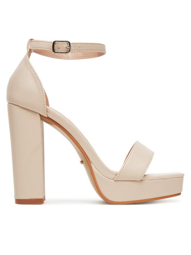 DeeZee Sandały LE601-19 Écru