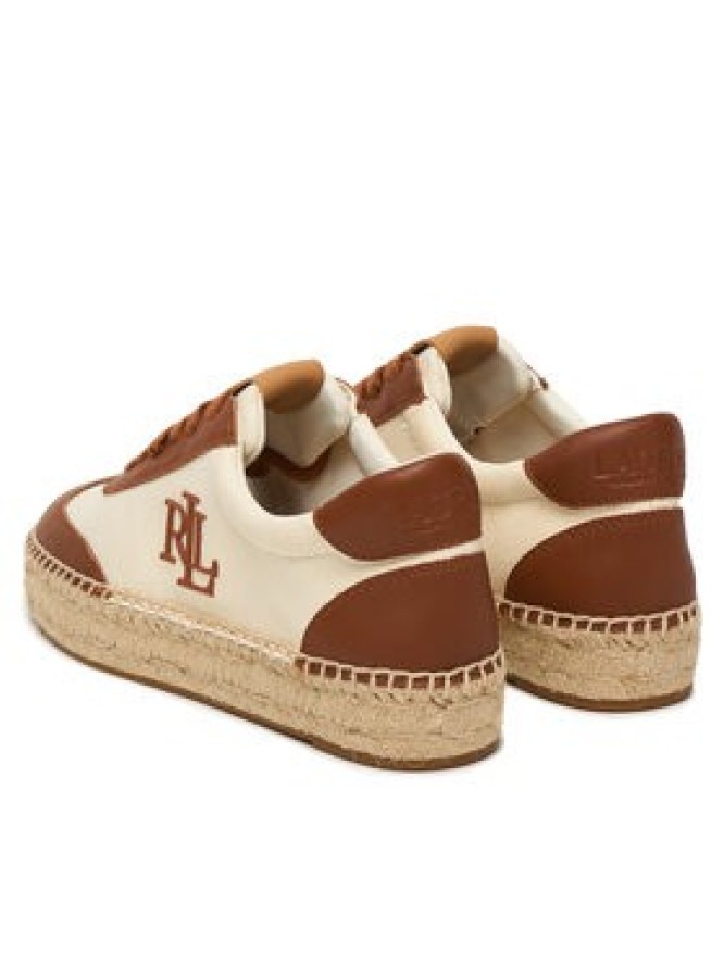 LAUREN RALPH LAUREN Espadryle Luize 802P04428003 Biały