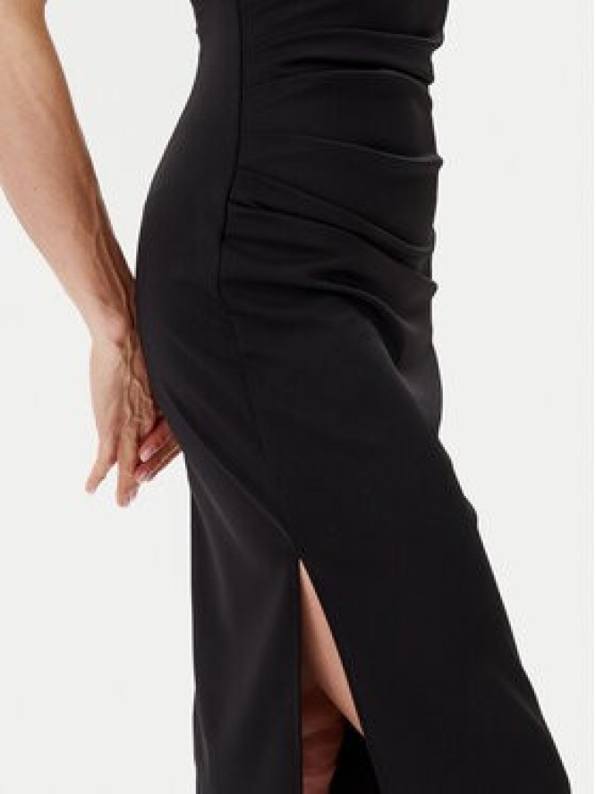 Rinascimento Sukienka koktajlowa CFC0123797003 Czarny Regular Fit