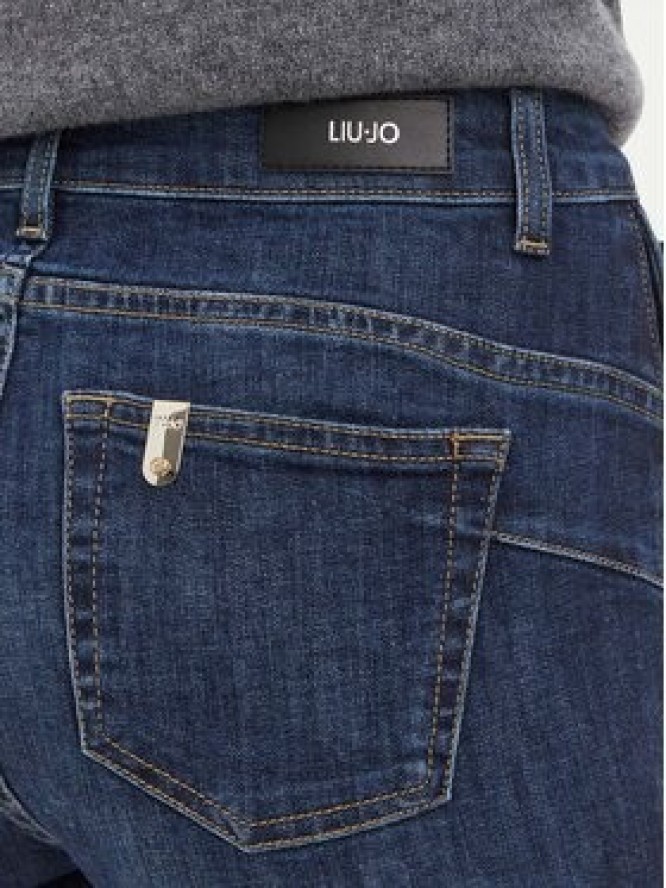 Liu Jo Jeansy UF6094 D0328 Granatowy Straight Fit