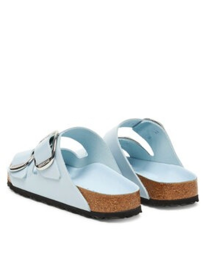 Birkenstock Klapki Arizona Big Buckle Hex 1030374 Błękitny