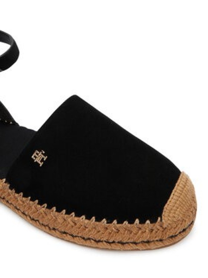 Tommy Hilfiger Espadryle Th Platform Espad Suede Strap FW0FW09144 Czarny