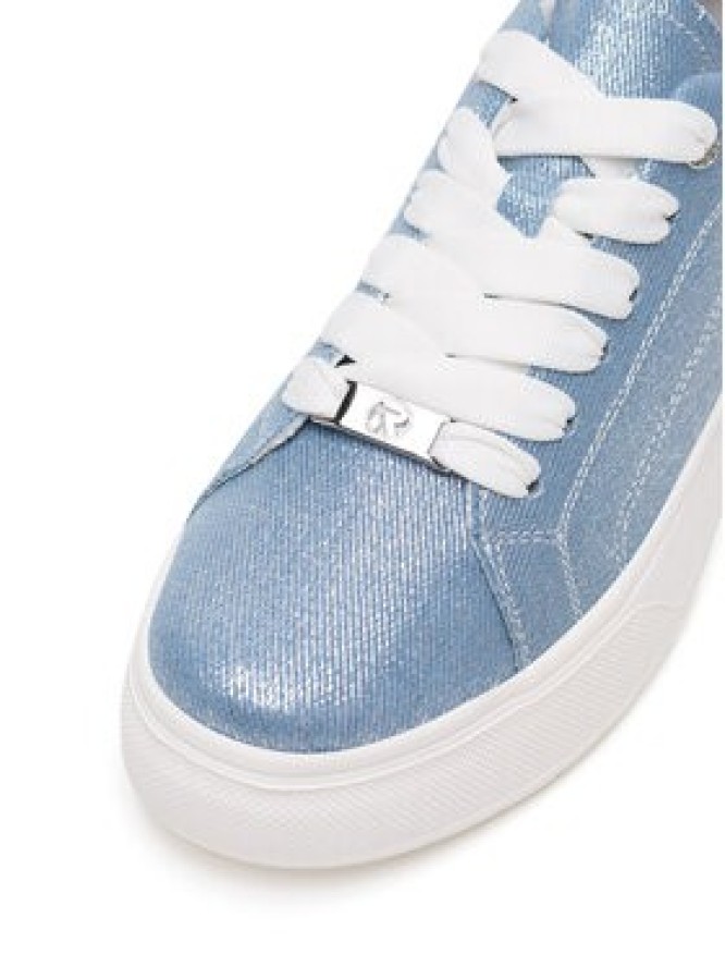 Rieker Revolution Lifestyle Sneakersy W2302-14 Niebieski