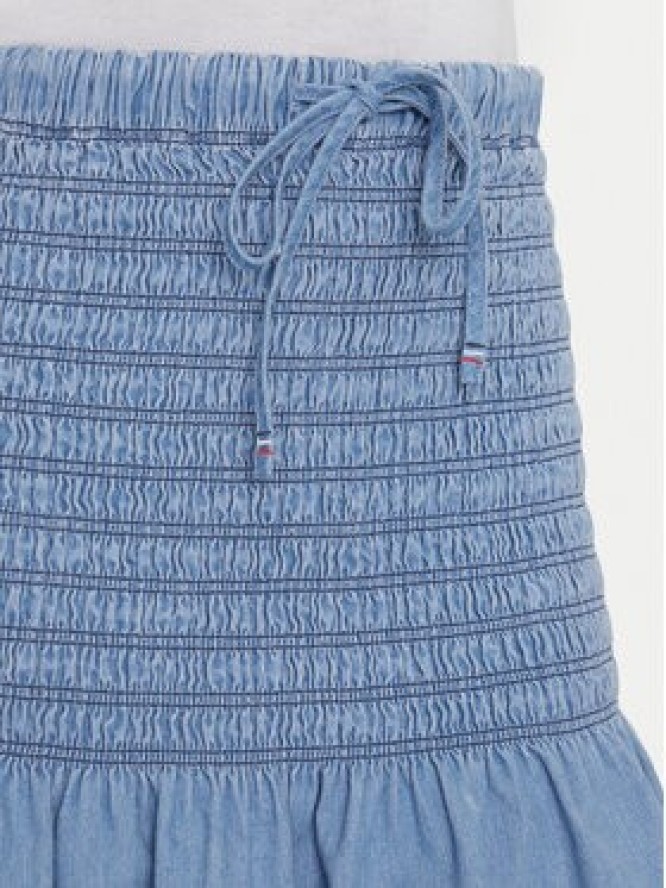 Tommy Jeans Spódnica mini DW0DW20273 Niebieski Regular Fit