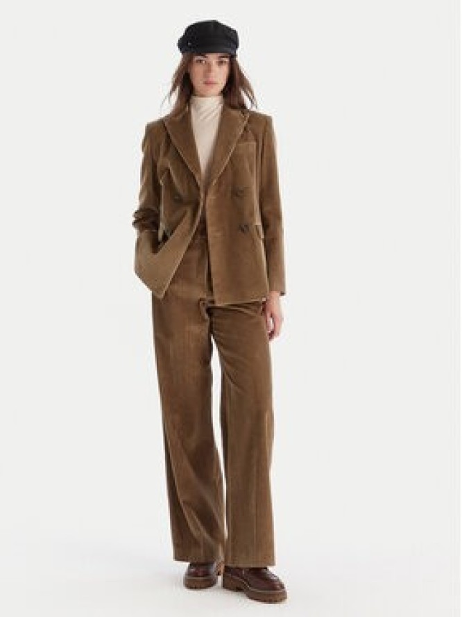 Weekend Max Mara Marynarka Katanga 2525046062 Brązowy Regular Fit